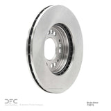 Dynamic Friction 1991-2004 Dodge Stealth Front Brake Rotor (276x24 Vented) by Dynamic Friction Company 600-72015