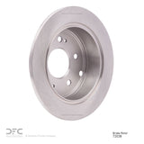 Dynamic Friction 2004-2012 Mitsubishi Eclipse Rear Brake Rotor (261x10 Solid) by Dynamic Friction Company 600-72038