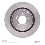 Dynamic Friction 2008-2015 Mitsubishi Lancer Rear Brake Rotor (330x22 Vented) by Dynamic Friction Company 600-72042