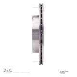 Dynamic Friction 2008-2015 Mitsubishi Lancer Rear Brake Rotor (330x22 Vented) by Dynamic Friction Company 600-72042