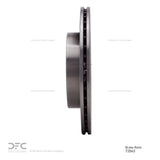 Dynamic Friction 2014-2015 Mitsubishi Mirage Front Brake Rotor (229x17.2 Vented) by Dynamic Friction Company 600-72045