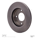 Dynamic Friction 2014-2015 Mitsubishi Mirage Front Brake Rotor (229x17.2 Vented) by Dynamic Friction Company 600-72045