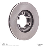 Dynamic Friction 1987-1989 Mitsubishi Raider Front Brake Rotor (258x22 Vented) by Dynamic Friction Company 600-72051
