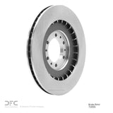 Dynamic Friction 1998-2004 Mitsubishi Montero Front Brake Rotor (314x24.1 Vented) by Dynamic Friction Company 600-72055