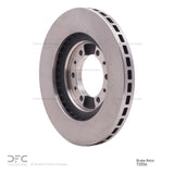 Dynamic Friction 1994-2000 Mitsubishi Montero Front Brake Rotor (276x27 Vented) by Dynamic Friction Company 600-72056