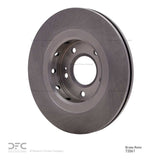 Dynamic Friction 2005-2022 Mitsubishi Outlander Front Brake Rotor (294x24 Vented) by Dynamic Friction Company 600-72061
