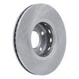 Dynamic Friction 1990-1997 Audi V8 Quattro Front Brake Rotor (276x25 Vented) by Dynamic Friction Company 600-73014