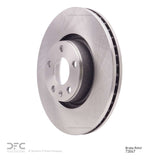 Dynamic Friction 2005-2011 Audi A6 (USA/Canada) Front Brake Rotor (321x30 Vented) by Dynamic Friction Company 600-73047