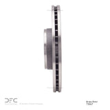 Dynamic Friction 2005-2011 Audi A6 (USA/Canada) Front Brake Rotor (321x30 Vented) by Dynamic Friction Company 600-73047