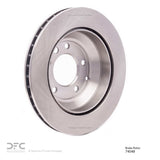 Dynamic Friction 2003-2018 Audi Q7 Rear Brake Rotor (330x28 Vented) by Dynamic Friction Company 600-74048