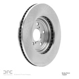 Dynamic Friction 2001-2006 Lexus LS430 Front Brake Rotor (315x30 Vented) by Dynamic Friction Company 600-75009