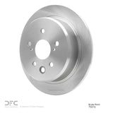 Dynamic Friction 2006-2015 Lexus IS250 Rear Brake Rotor (291x10 Solid) by Dynamic Friction Company 600-75016