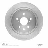 Dynamic Friction 2006-2015 Lexus IS250 Rear Brake Rotor (291x10 Solid) by Dynamic Friction Company 600-75016