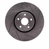 Dynamic Friction 2007-2011 Lexus GS350 Right Front Brake Rotor (334x30 Vented) by Dynamic Friction Company 600-75024D