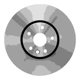 Dynamic Friction 2006-2020 Lexus GS460 Right Front Brake Rotor (334x30 Vented) by Dynamic Friction Company 600-75053D