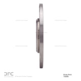 Dynamic Friction 1979-1981 Toyota Celica Front Brake Rotor (254x12.5 Solid) by Dynamic Friction Company 600-76008