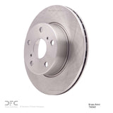 Dynamic Friction 1989-1992 Toyota Cressida Front Brake Rotor (279x22 Vented) by Dynamic Friction Company 600-76040