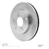 Dynamic Friction 1991-1995 Toyota MR2 Front Brake Rotor (258x25 Vented) by Dynamic Friction Company 600-76047