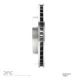 Dynamic Friction 1991-1995 Toyota MR2 Front Brake Rotor (258x25 Vented) by Dynamic Friction Company 600-76047