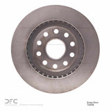 Dynamic Friction 1992-1995 Toyota MR2 Rear Brake Rotor (281x22 Vented) by Dynamic Friction Company 600-76058