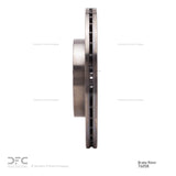 Dynamic Friction 1992-1995 Toyota MR2 Rear Brake Rotor (281x22 Vented) by Dynamic Friction Company 600-76058