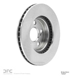 Dynamic Friction 1994-2000 Toyota Celica Front Brake Rotor (255x25 Vented) by Dynamic Friction Company 600-76067