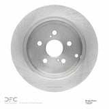 Dynamic Friction 2000-2010 Pontiac Vibe Rear Brake Rotor (269x9 Solid) by Dynamic Friction Company 600-76069