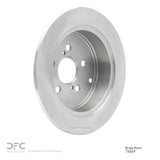 Dynamic Friction 2000-2010 Pontiac Vibe Rear Brake Rotor (269x9 Solid) by Dynamic Friction Company 600-76069