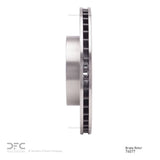 Dynamic Friction 2004-2009 Toyota Prius Front Brake Rotor (255x22 Vented) by Dynamic Friction Company 600-76077