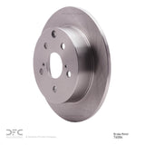 Dynamic Friction 2009-2013 Pontiac Vibe Rear Brake Rotor (281x10 Solid) by Dynamic Friction Company 600-76084