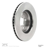 Dynamic Friction 2010-2017 Lexus CT200H Front Brake Rotor (255x25 Vented) by Dynamic Friction Company 600-76087