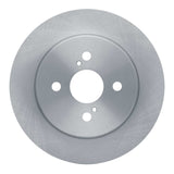 Dynamic Friction 2012-2018 Toyota Yaris (USA/Canada) Rear Brake Rotor (259x9 Solid) by Dynamic Friction Company 600-76090