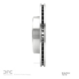 Dynamic Friction 1990-1992 Toyota Land Cruiser Front Brake Rotor (286x25 Vented) by Dynamic Friction Company 600-76110