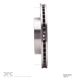 Dynamic Friction 1991-1996 Toyota Previa Front Brake Rotor (271x25 Vented) by Dynamic Friction Company 600-76111