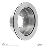 Dynamic Friction 1998-2007 Lexus LX470 Rear Brake Rotor (329.5x18 Vented) by Dynamic Friction Company 600-76113