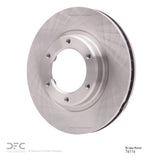 Dynamic Friction 1993-1997 Lexus LX450 Front Brake Rotor (311.5x32 Vented) by Dynamic Friction Company 600-76116