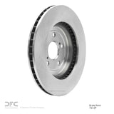 Dynamic Friction 2004-2009 Lexus RX330 Front Brake Rotor (319x28 Vented) by Dynamic Friction Company 600-76129