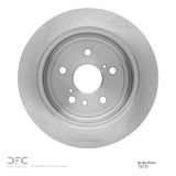 Dynamic Friction 2004-2010 Toyota Sienna Rear Brake Rotor (291x12 Solid) by Dynamic Friction Company 600-76131
