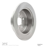 Dynamic Friction 2004-2010 Toyota Sienna Rear Brake Rotor (291x12 Solid) by Dynamic Friction Company 600-76131