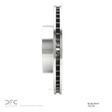 Dynamic Friction 2005-2015 Toyota Tacoma Front Brake Rotor (275x25.1 Vented) by Dynamic Friction Company 600-76133
