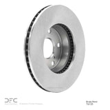 Dynamic Friction 2005-2015 Toyota Tacoma Front Brake Rotor (275x25.1 Vented) by Dynamic Friction Company 600-76133