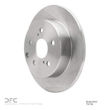 Dynamic Friction 2006-2018 Lexus HS250H Rear Brake Rotor (281x12 Solid) by Dynamic Friction Company 600-76134