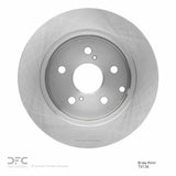 Dynamic Friction 2006-2018 Lexus HS250H Rear Brake Rotor (281x12 Solid) by Dynamic Friction Company 600-76134