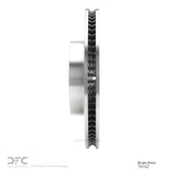 Dynamic Friction 2010-2024 Lexus GX460 Front Brake Rotor (338x31.8 Vented) by Dynamic Friction Company 600-76142