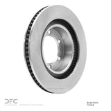 Dynamic Friction 2010-2024 Lexus GX460 Front Brake Rotor (338x31.8 Vented) by Dynamic Friction Company 600-76142