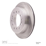 Dynamic Friction 2010-2024 Lexus GX460 Rear Brake Rotor (312x18 Vented) by Dynamic Friction Company 600-76143