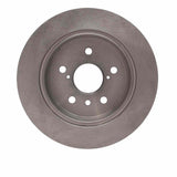 Dynamic Friction 2018-2024 Toyota Camry Rear Brake Rotor (281x10 Solid) by Dynamic Friction Company 600-76152
