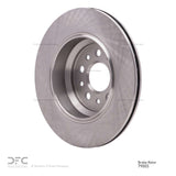 Dynamic Friction 2014-2016 Maserati Ghibli Rear Brake Rotor (320x22 Vented) by Dynamic Friction Company 600-79003