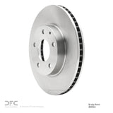 Dynamic Friction 2014-2024 Mazda 3 Front Brake Rotor (280x25 Vented) by Dynamic Friction Company 600-80053