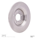 Dynamic Friction 2006-2015 Mazda 5 Rear Brake Rotor (302x10.8 Solid) by Dynamic Friction Company 600-80064